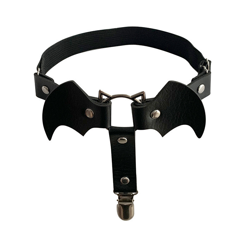 Adjustable Bat Wing Garter Harness