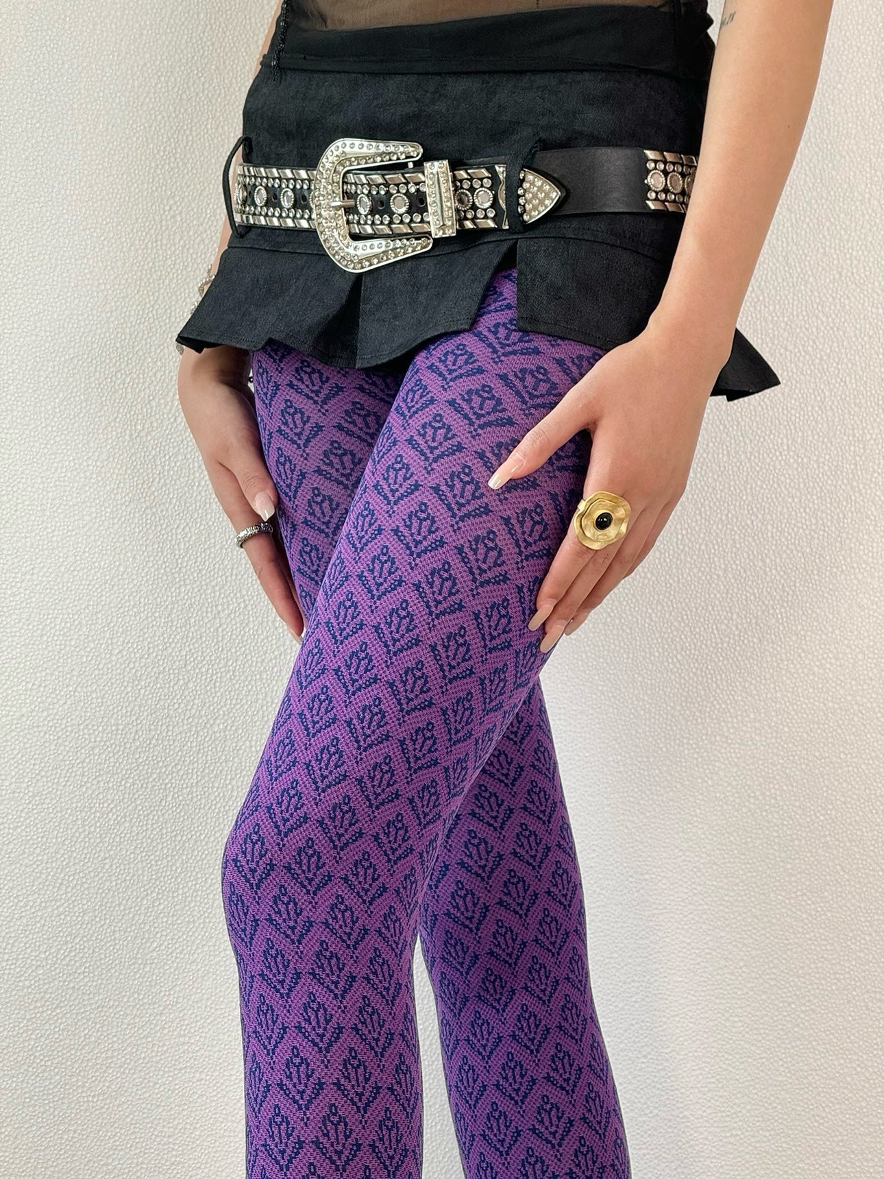 Vintage Grunge Y2K Aesthetic Tights