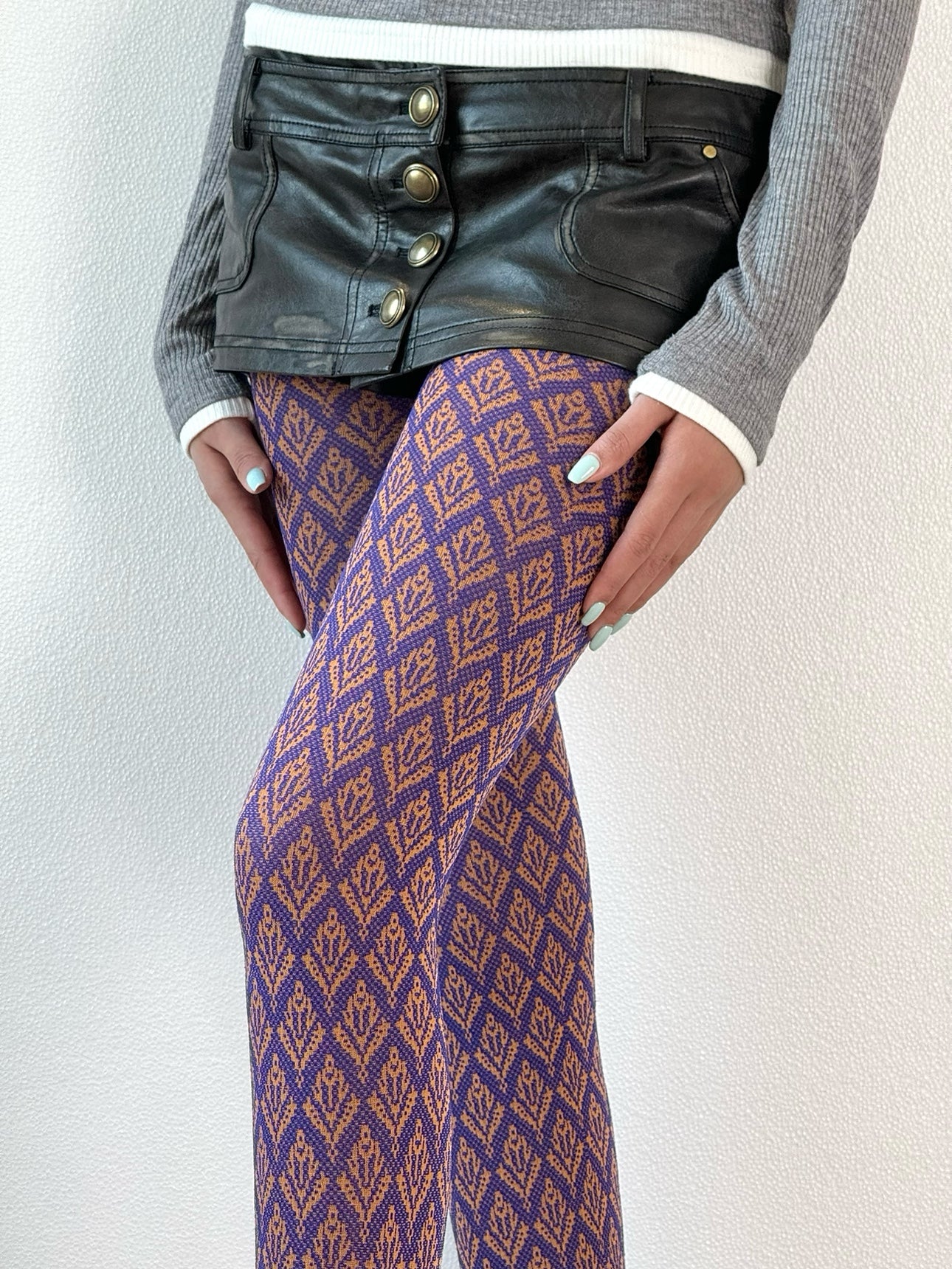 Vintage Grunge Y2K Aesthetic Tights