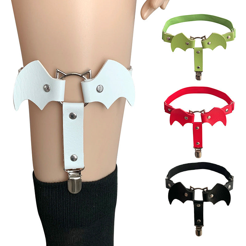 Adjustable Bat Wing Garter Harness