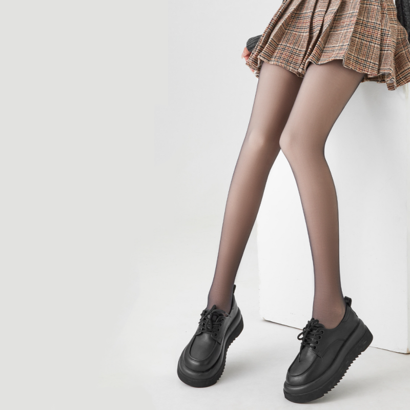 Fleece Lined Black Tights