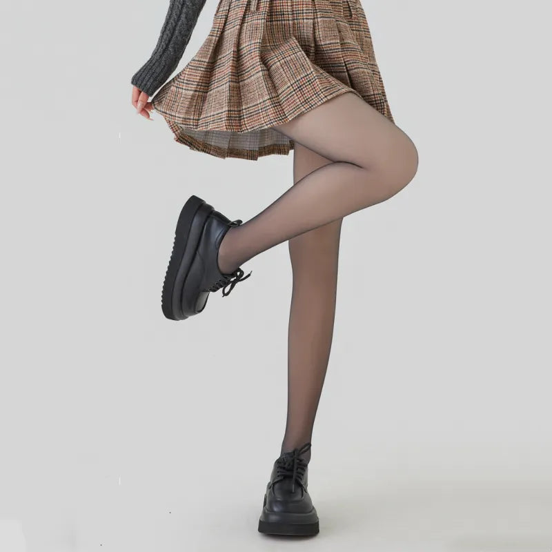 Fleece Lined Black Tights